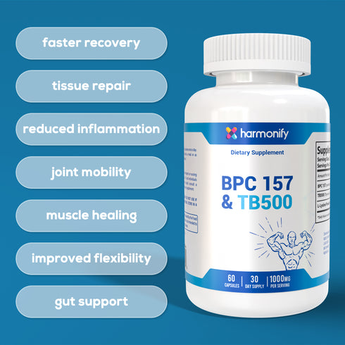 HARMONIFY BPC 157 & TB500 – Advanced Recovery & Performance Formula